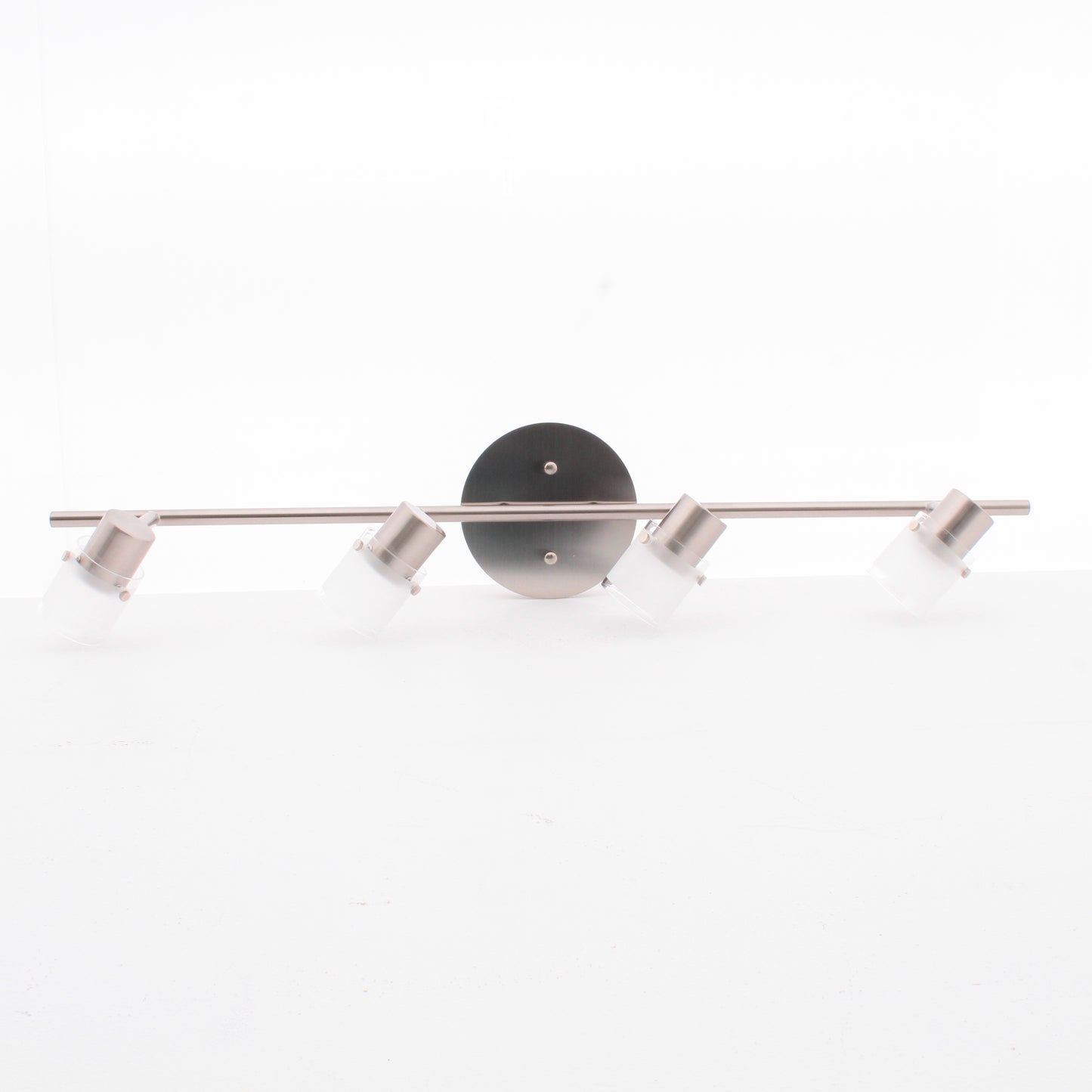 Kuzco 32"L 4-Light Brushed Nickel Fixed Rail Ceiling Track Fixture GU10 81364BN