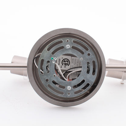 Kuzco 32"L 4-Light Brushed Nickel Fixed Rail Ceiling Track Fixture GU10 81364BN