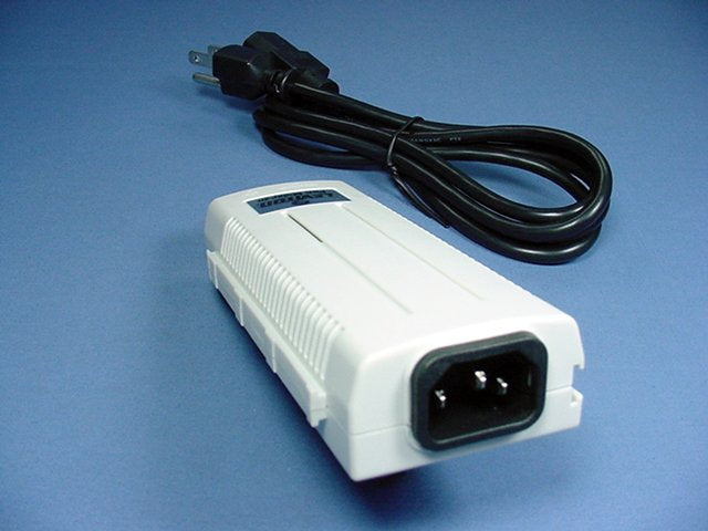 Leviton 100-M3001-1UB White Power Over Ethernet Cable Data Midspan 1-Port PoE