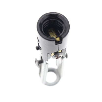 Leviton 10026 Candelabra Lampholder Light Socket Adj Hickey 75W E12 No Insulator