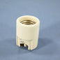 Leviton Porcelain Side Outlet Lampholder Light Socket Keyless NO CAP 660W 10091