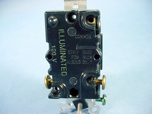 Leviton 1101-2I Ivory Industrial Toggle Wall Light Switch Single Pole 15A Bulk