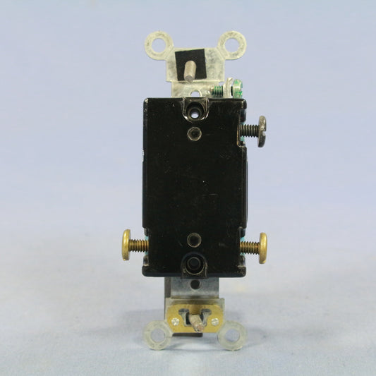Leviton 1103-2GY Gray Industrial Grade Toggle Wall Light Switch 3-Way 15A Bulk