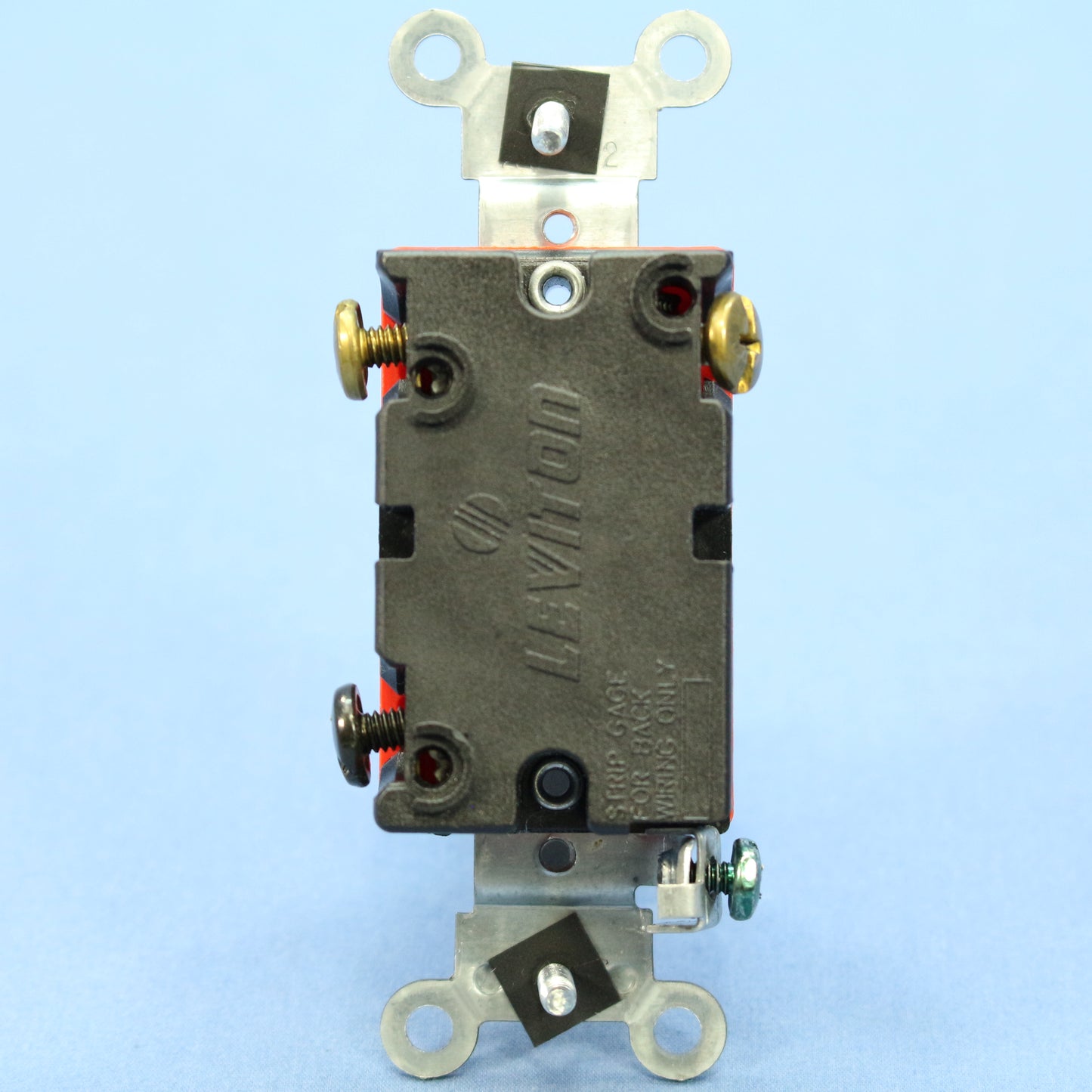 Leviton 1223-2 Brown Industrial Grade 3-Way Toggle Light Switch 20A Boxed