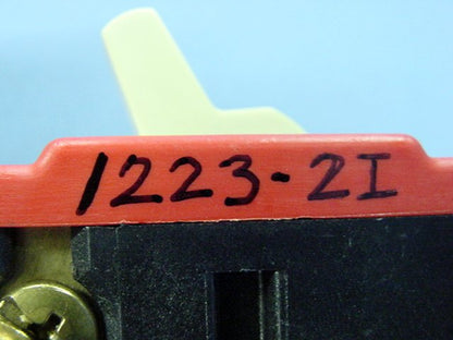 Leviton 1223-2I Ivory Industrial Grade 3-Way Toggle Wall Light Switch 20A Bulk