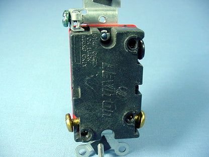 Leviton 1223-2I Ivory Industrial Grade 3-Way Toggle Wall Light Switch 20A Bulk