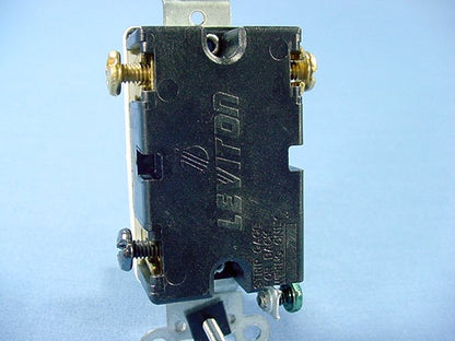 Leviton 1223-SGY Gray Industrial Grade 3-Way Toggle Wall Light Switch 20A Bulk