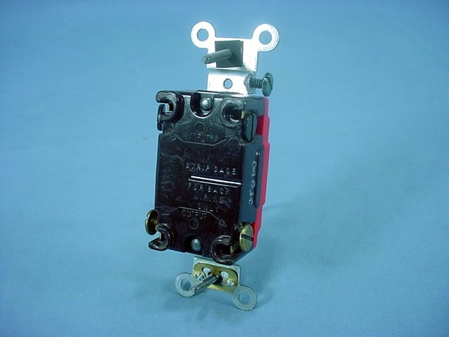 Leviton 1224-2 Brown Industrial 4-WAY Toggle Wall Light Switch 20A