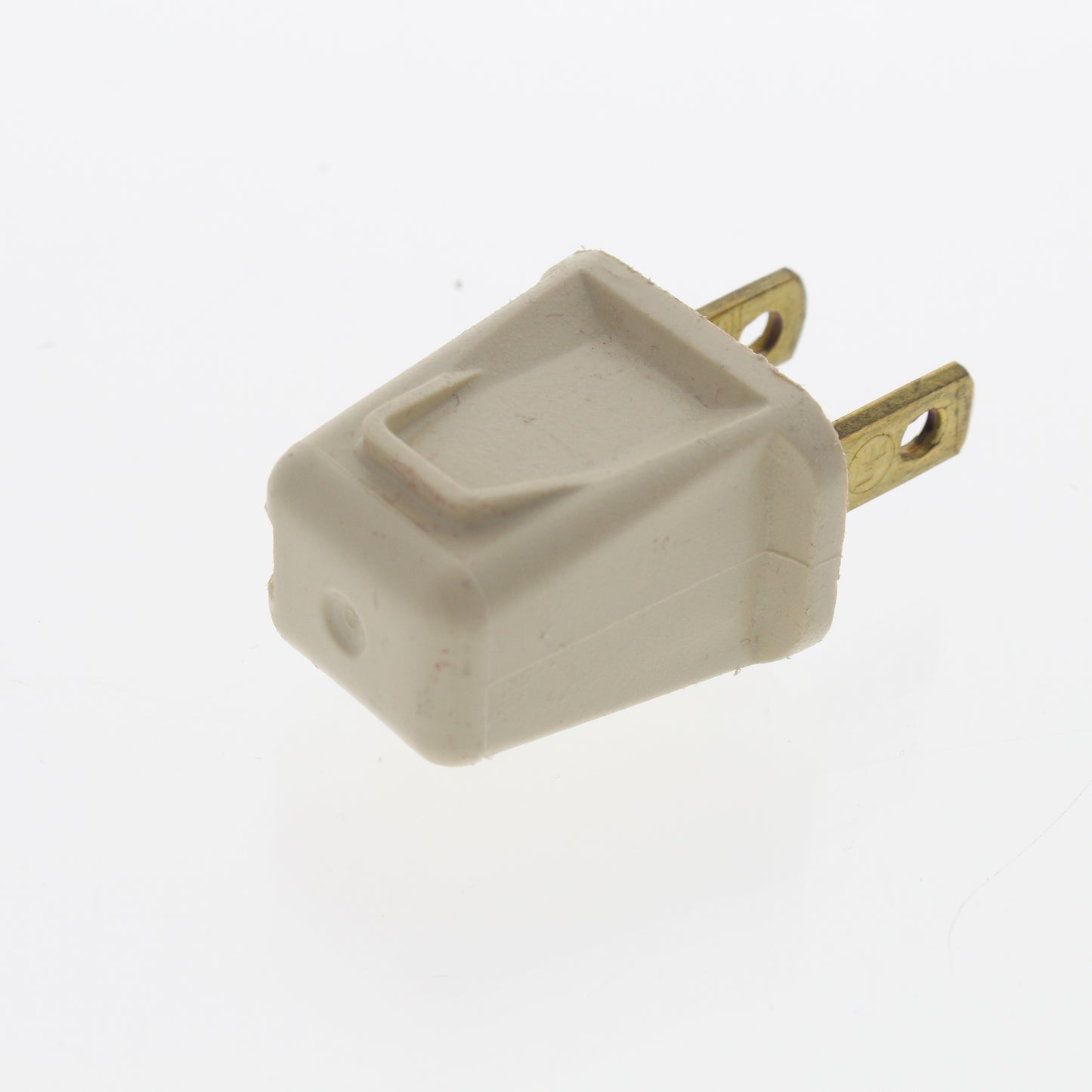 Leviton Residential Straight Blade Connector Plug 1-15P Non-Polarized 10A 123-I