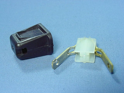Leviton 123 Brown 2-Prong Straight Blade Plug Polarized 10A Non-Grounding 125V