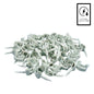 Leviton 12533 White Staples 5/8" 18/2 Fastening Insulated for Low Voltage 40pk