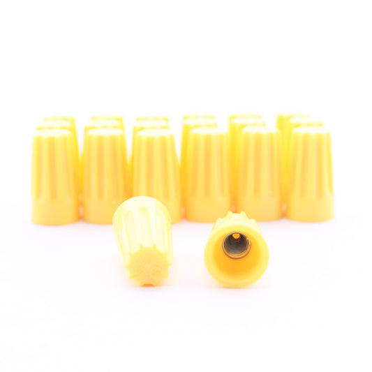 20 Leviton Yellow Solderless Twist-on Electric Wire Connectors 18-12 Gauge 12775