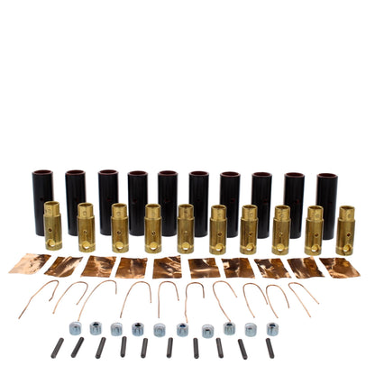 Leviton 12S26-E Black ECT 12 Series Female Cam-Type Connector Plugs 315A 10-Pack