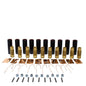 Leviton 12S26-E Black ECT 12 Series Female Cam-Type Connector Plugs 315A 10-Pack