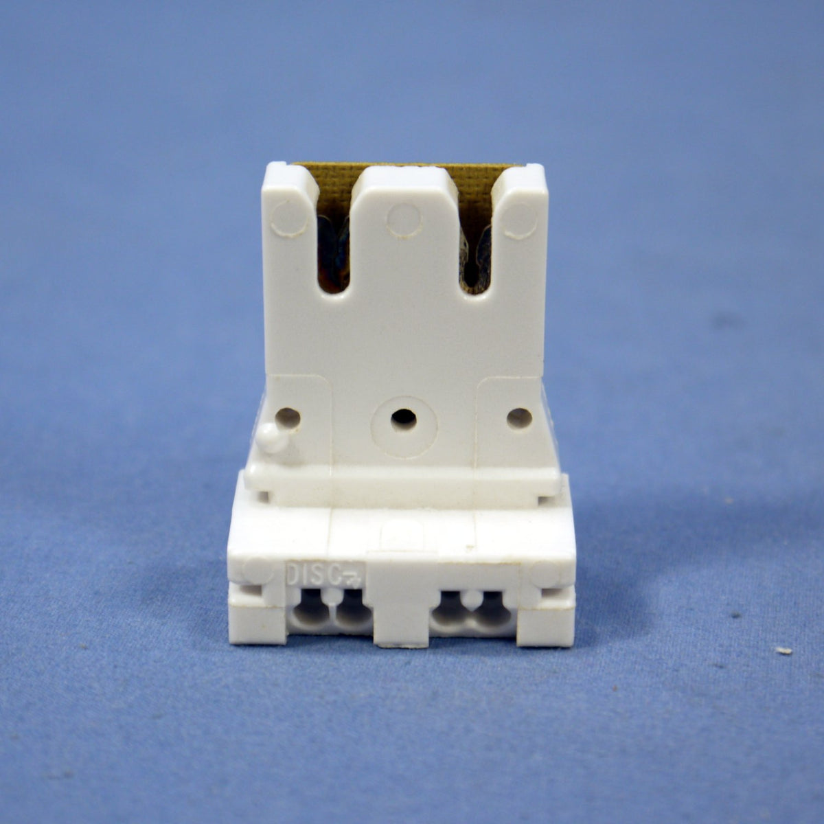 Leviton Fluorescent Lampholder T-8 T-12 Medium Bi-Pin Light Socket Bulk 13150-D5