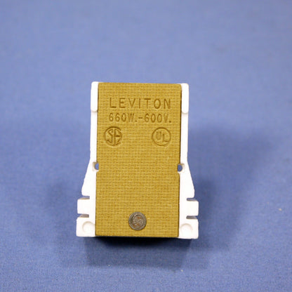 Leviton Fluorescent Lampholder T-8 T-12 Medium Bi-Pin Light Socket Bulk 13150-D5