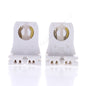 2-Pack Leviton Fluorescent Lamp Holder Light Socket G13 Base T8 T12 Medium 13351