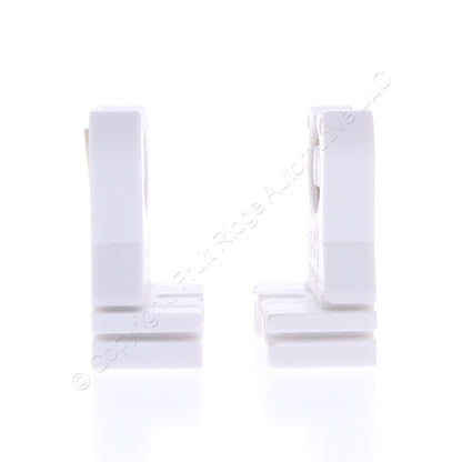 2-Pack Leviton Fluorescent Lamp Holder Light Socket G13 Base T8 T12 Medium 13351