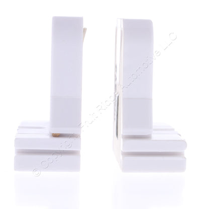 2-Pack Leviton Fluorescent Lamp Holder Light Socket G13 Base T8 T12 Medium 13351