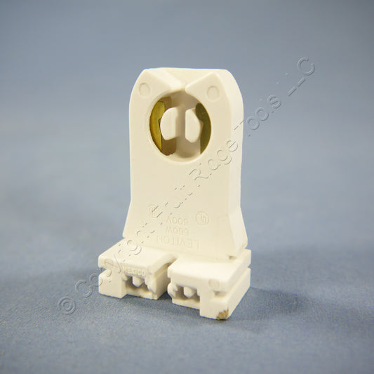 Leviton 13354 Fluorescent Lampholder Light Socket T8 T12 Medium Bi-Pin Tall 10pc