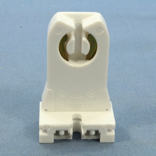 Leviton 13355 Fluorescent Lampholder Socket T8 T12 Medium Bi-Pin 11/32 Thick