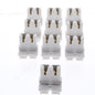 Leviton 13451-020 Panel Mount Fluorescent Light Sockets G13 T8 Bi-Pin 10-pack