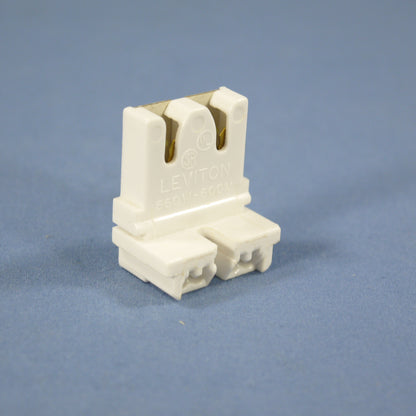 Leviton Panel Mount Fluorescent Lampholder Light Socket G13 Base T8 Bi-Pin 13451