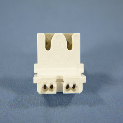 Leviton Panel Mount Fluorescent Lampholder Light Socket G13 Base T8 Bi-Pin 13451