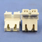 Leviton 13451 Panel Mount Fluorescent Lampholder Light Socket G13 T8 Bi-Pin 2pcs