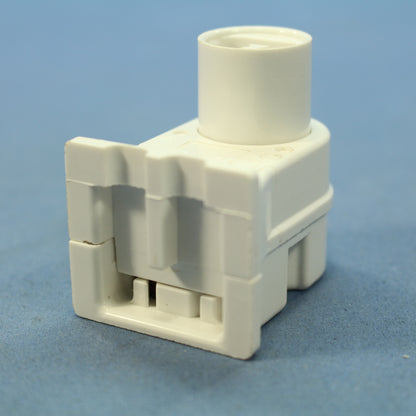 10 Leviton High Output T8 T12 Fluorescent Lamp Holder Plunger Sockets 13550-W
