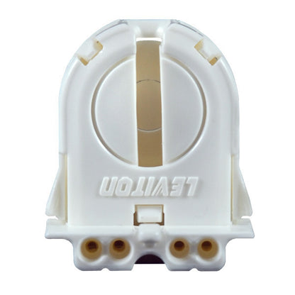 Leviton 13652-WNP Fluorescent Low Profile Bi-Pin Lamp Holder Light SocketT-8 T8