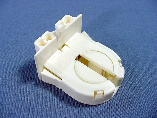 Leviton 13652-WP Fluorescent Lampholder T8 Low Profile w/ Panel Locator Post