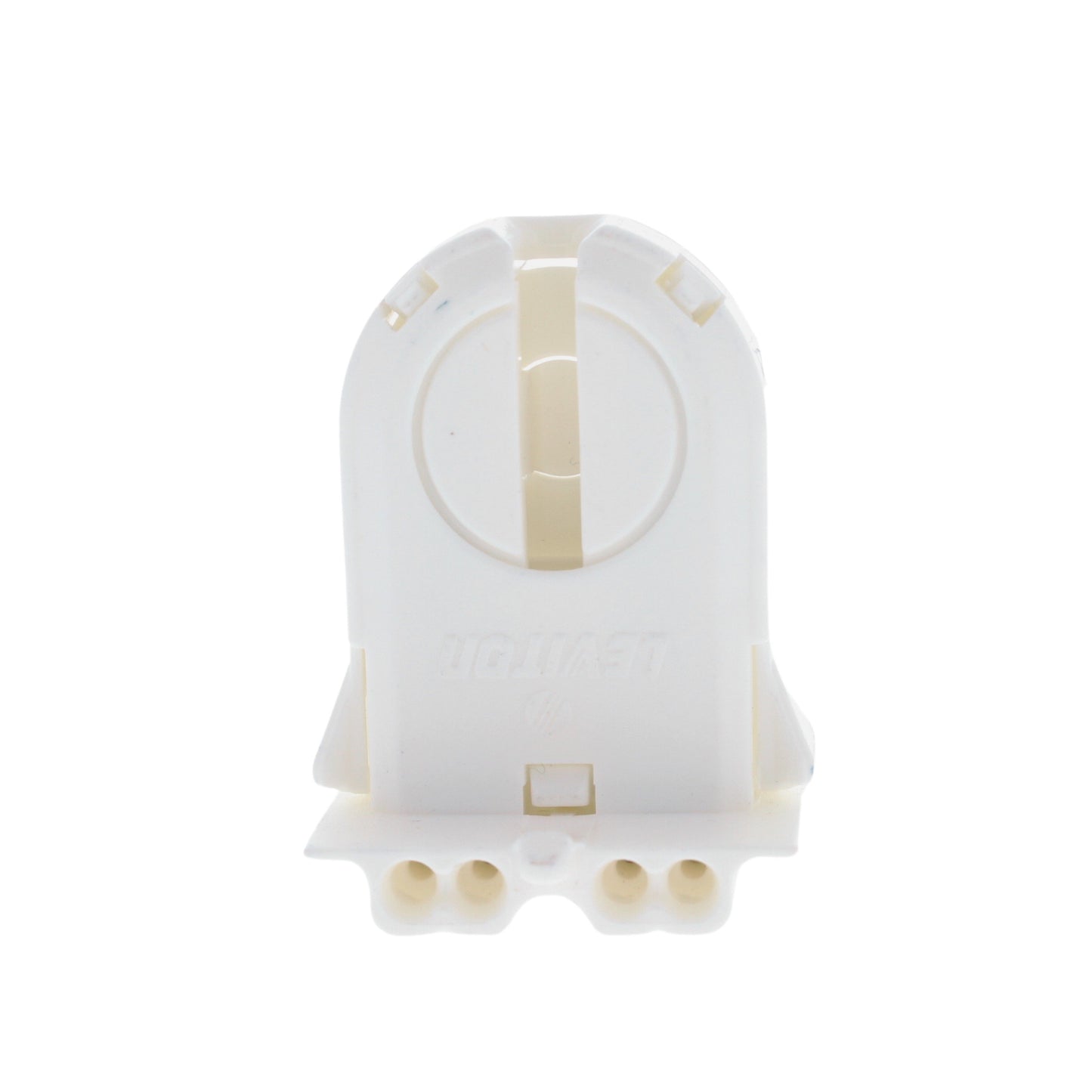 Leviton 13653-WWP Fluorescent Lamp Holder Light Socket Bi-Pin Wide Fin T8 T12