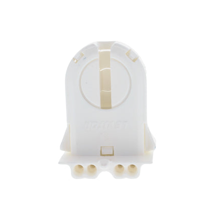 Leviton 13653-WWP Fluorescent Lamp Holder Light Socket Bi-Pin Wide Fin T8 T12