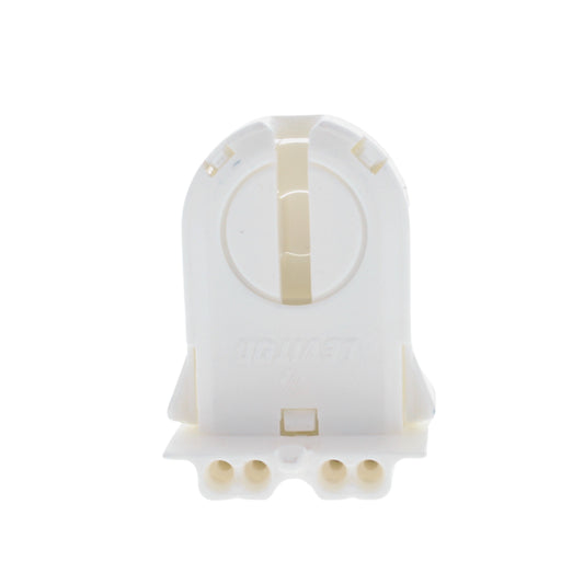Leviton 13653-WWP Fluorescent Lamp Holder Light Socket Bi-Pin Wide Fin T8 T12