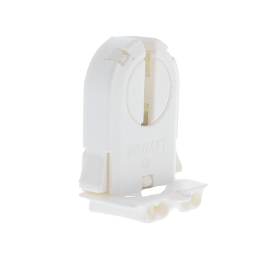 Leviton 13653-WWP Fluorescent Lamp Holder Light Socket Bi-Pin Wide Fin T8 T12