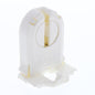 Leviton 13661-SNP White T8 Bi-Pin G13 Medium Fluorescent Light Socket Lampholder