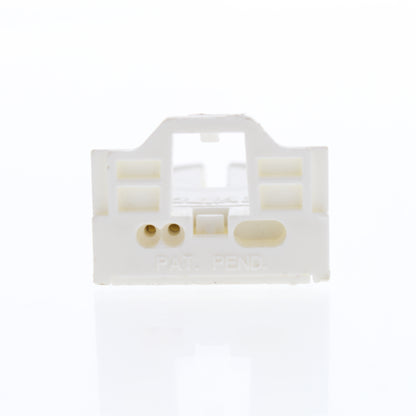 Leviton 13661-SNP White T8 Bi-Pin G13 Medium Fluorescent Light Socket Lampholder