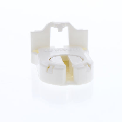 Leviton 13661-SNP White T8 Bi-Pin G13 Medium Fluorescent Light Socket Lampholder