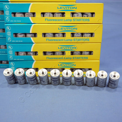 10 Leviton Flourescent Light Starters FS-30 COP-30 30W Lamp FS30 COP30 13890