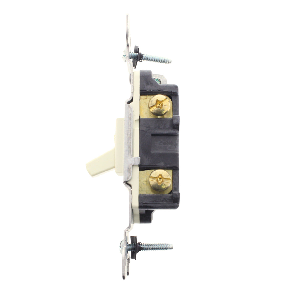 Leviton 1451-2A Almond 15A Single Pole Toggle Wall Light Switches 120V Bulk