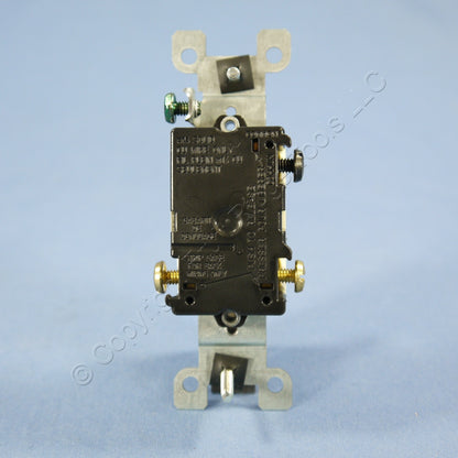 10 Leviton Almond 3-Way Toggle Wall Light Switches Quickwire 15A 120V 1453-R2A