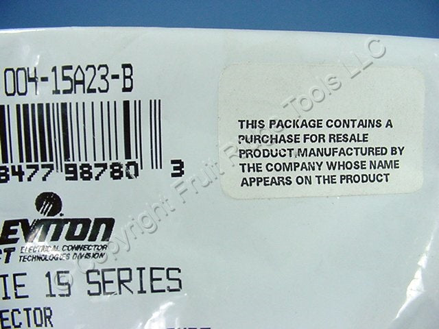 Leviton Blue 2-Way Cam Plug Connector Double Female Plug ECT 15 Series 15A23-B