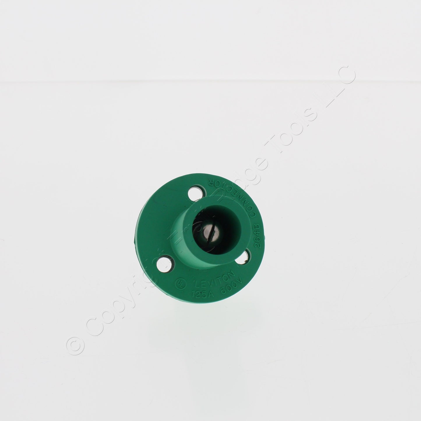 Leviton Green 15 Series TOUR Grade Male Panel Cam Plug Receptacle 125A 15R21-TG