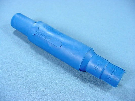 Leviton Blue Cam-Type Plug Insulating Sleeves Female ECT 15 Series 15SDF-48B