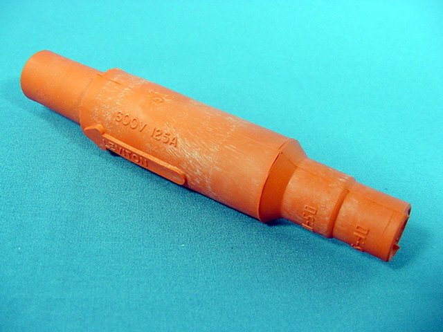 10 Leviton Orange Cam Plug Insulating Sleeves Female ECT 15 Series 15SDF-48O