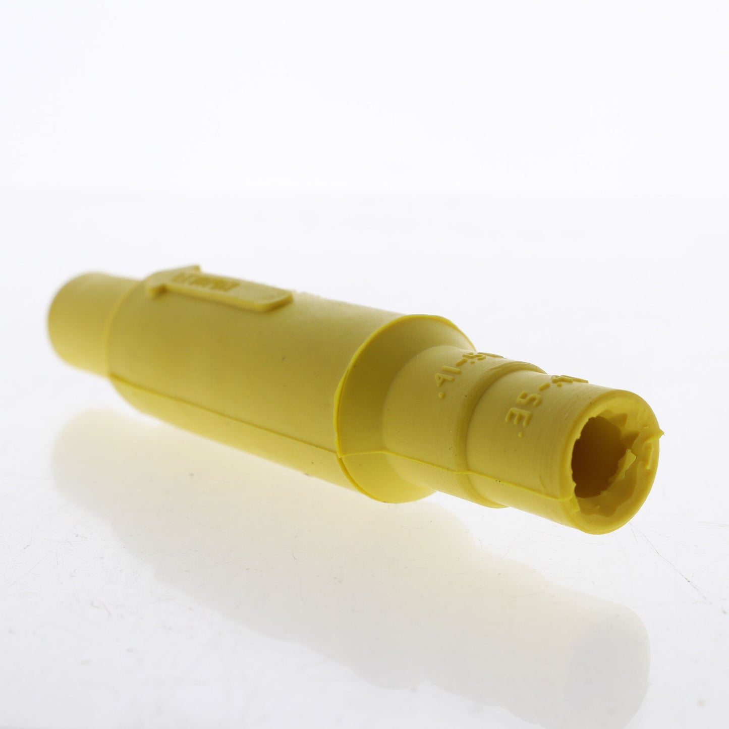 10 Leviton Yellow Cam Plug Insulating Sleeves Female ECT 15 Series 15SDF-48Y