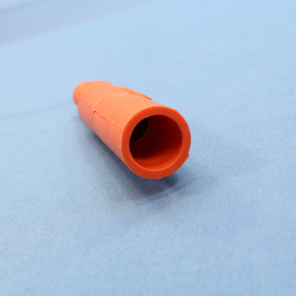 10 Leviton Orange Cam Type Plug Insulating Sleeves Male ECT 15 Series 15SDM-48O