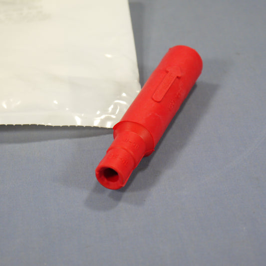 Leviton Red Cam-Type Plug Insulating Sleeve Male ECT 15 Series 15SDM-48R