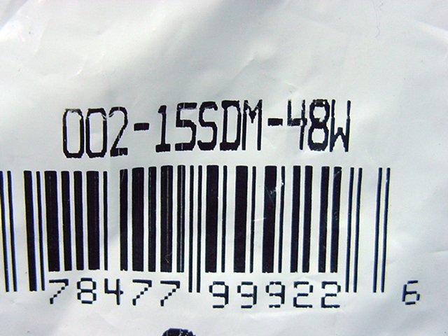 Leviton White Cam-Type Plug Insulating Sleeve Male ECT 15 Series 15SDM-48W